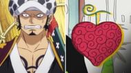 Ope Ope no Mi eaten by Trafalgar D. Water Law (Image via Studio Toei Animation)